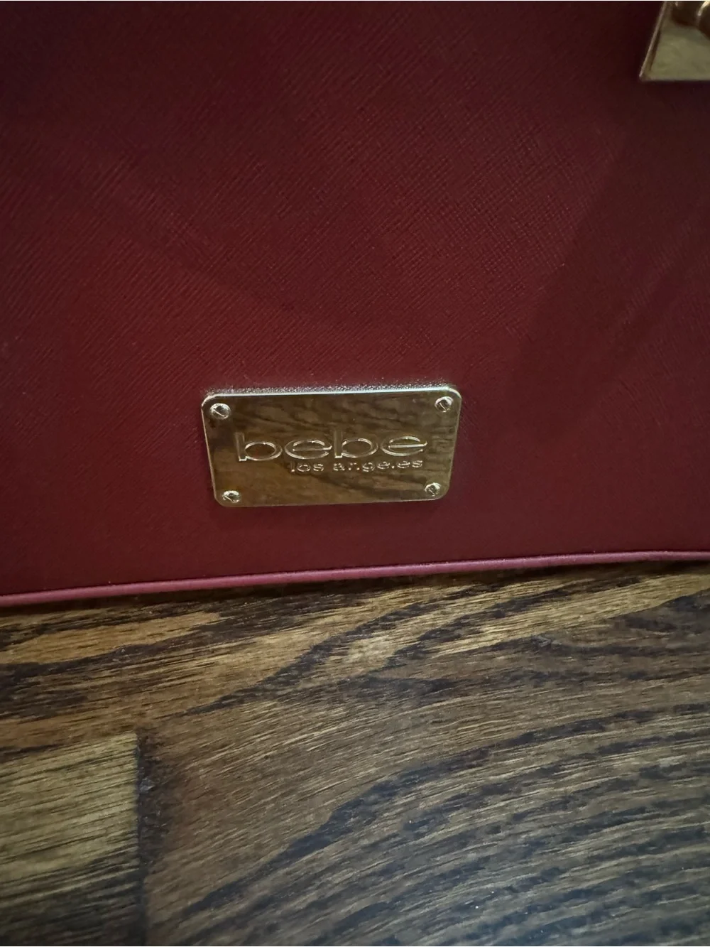 Red Bebe Hand/Shoulder Bag